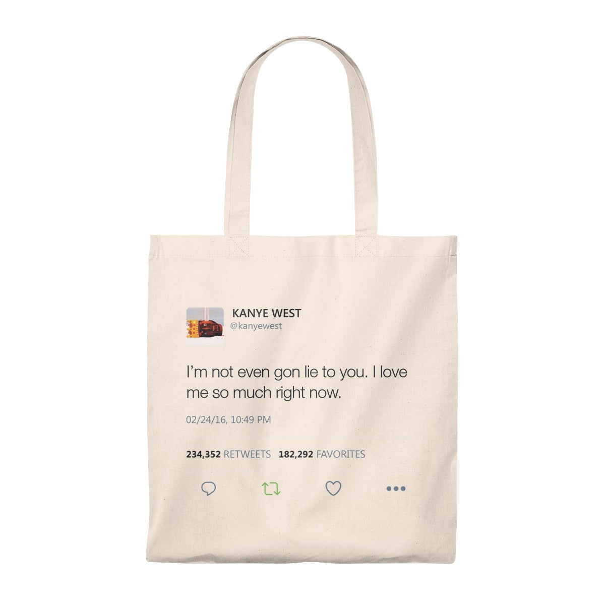 Kanye West Tote Bag 