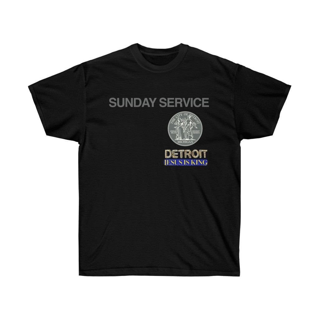 Jesus is King Detroit Seal T-Shirt