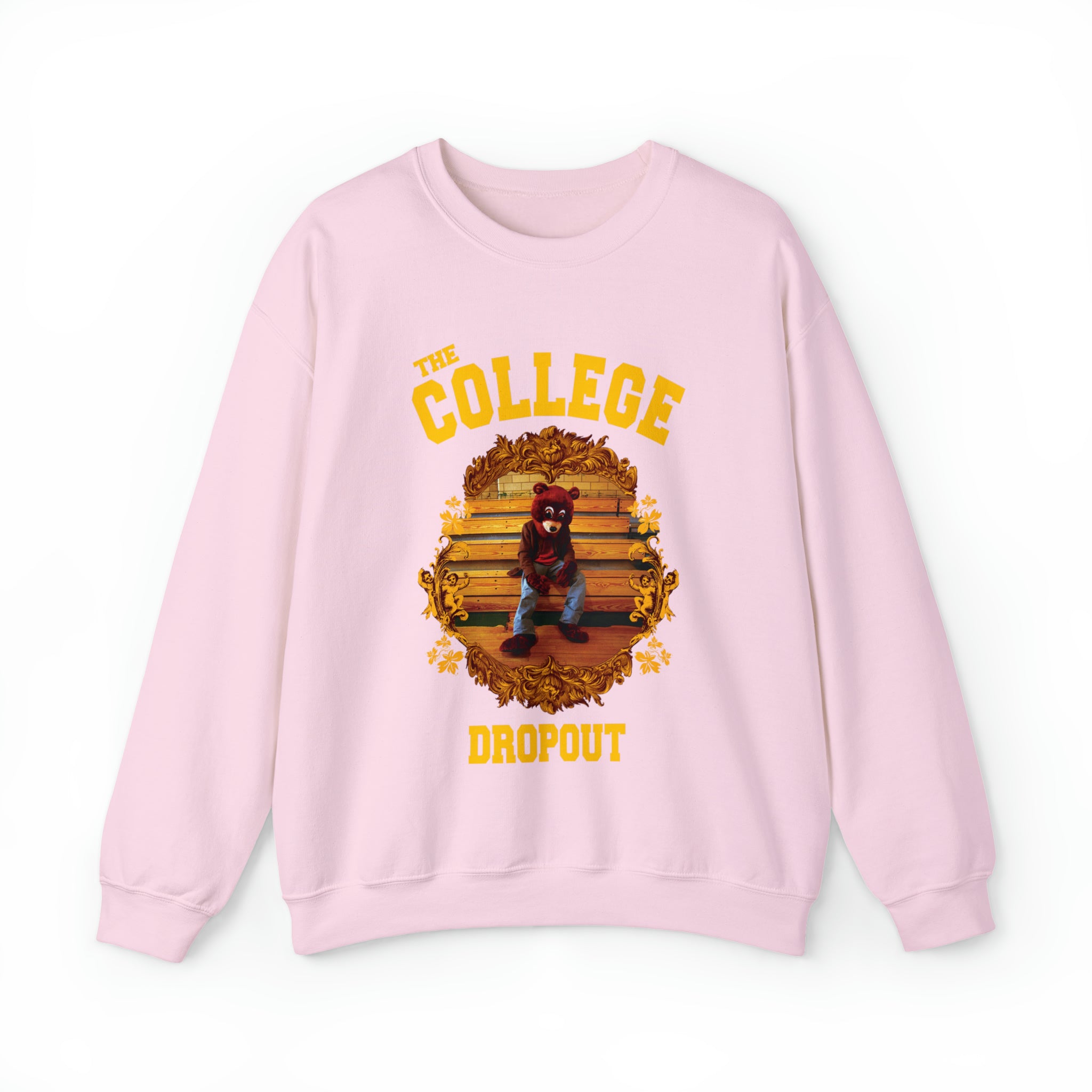 The College Dropout Bear Unisex Heavy Sweatshirt