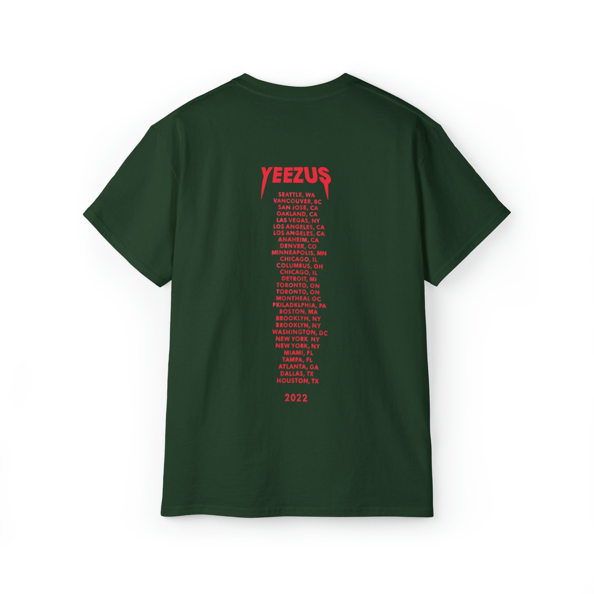 Kanye factory west tour shirt