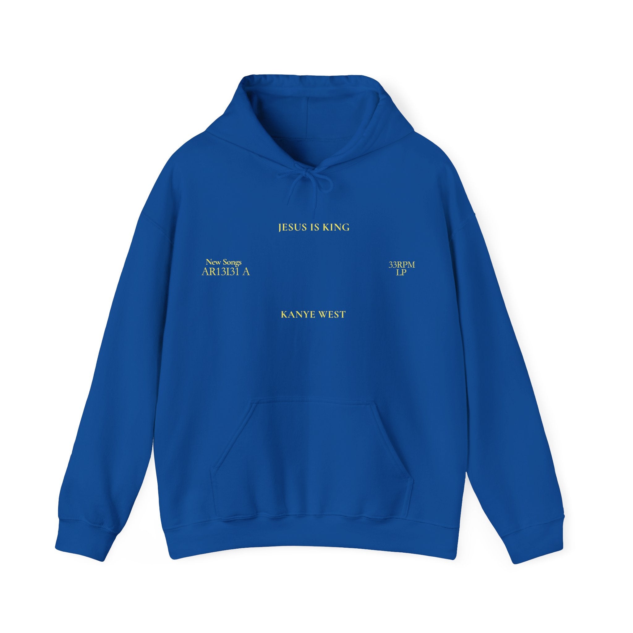 Jesus is King Unisex Heavy Blend™ Hooded Sweatshirt - Kanye Sunday Service Tour Merch Hoodie