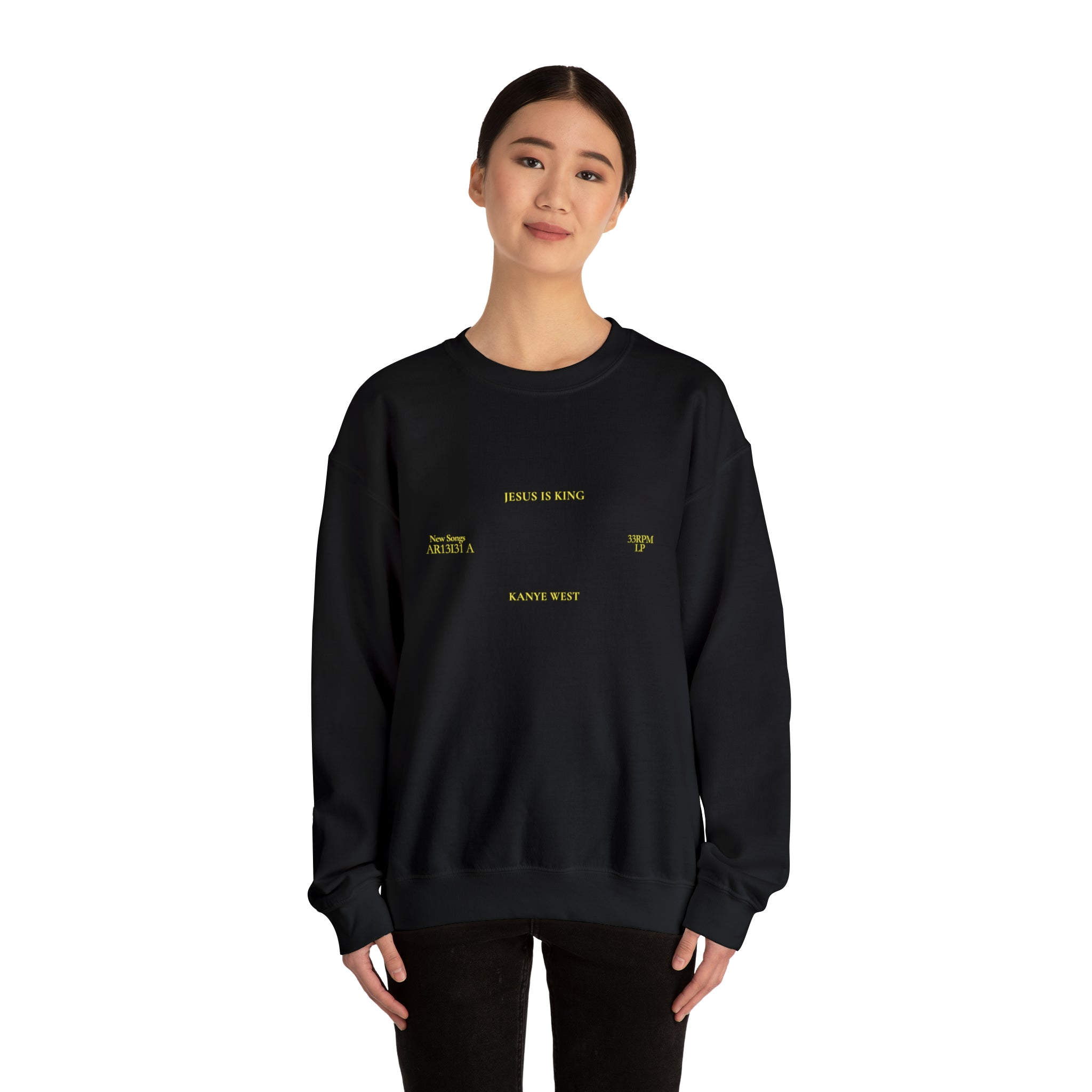 Jesus is 2025 king black sweatshirt