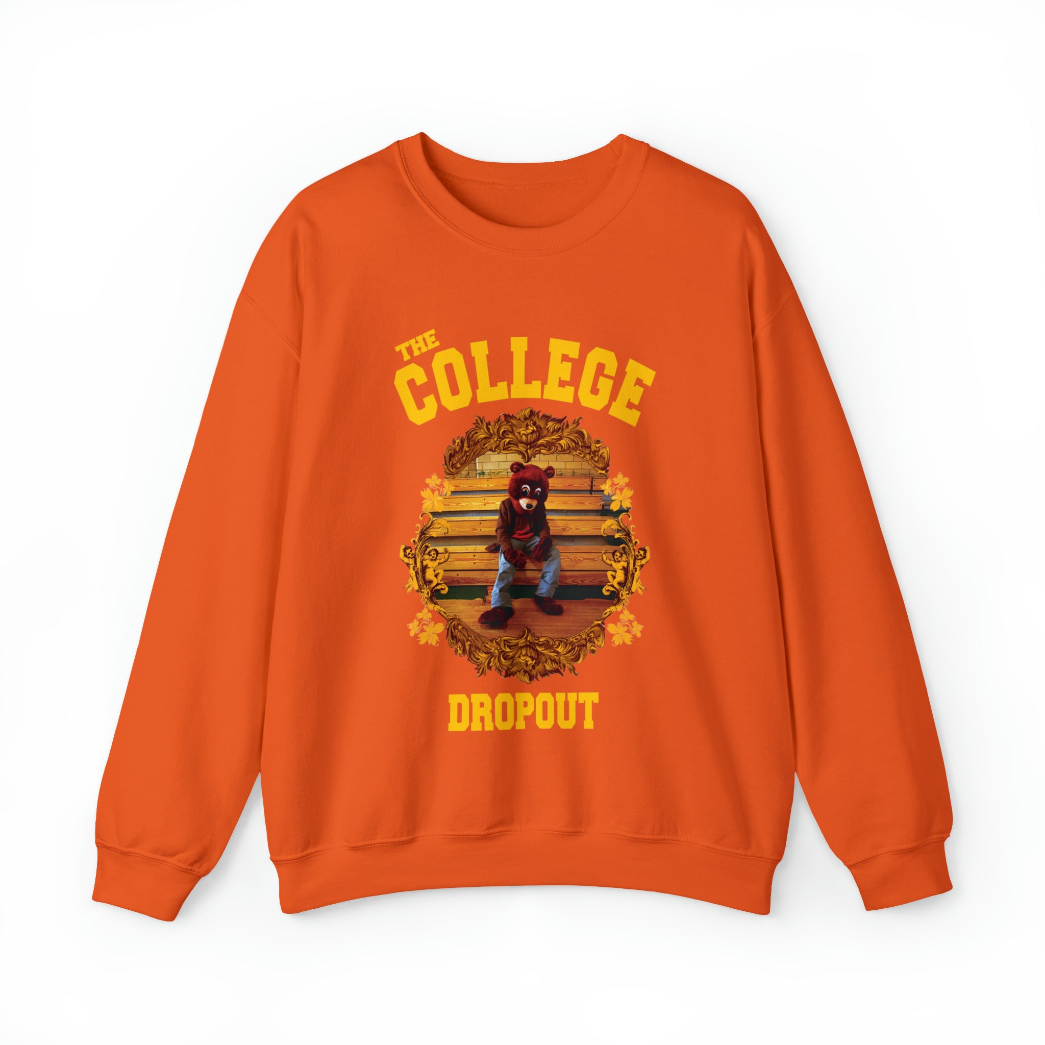 College dropout bear clearance hoodie