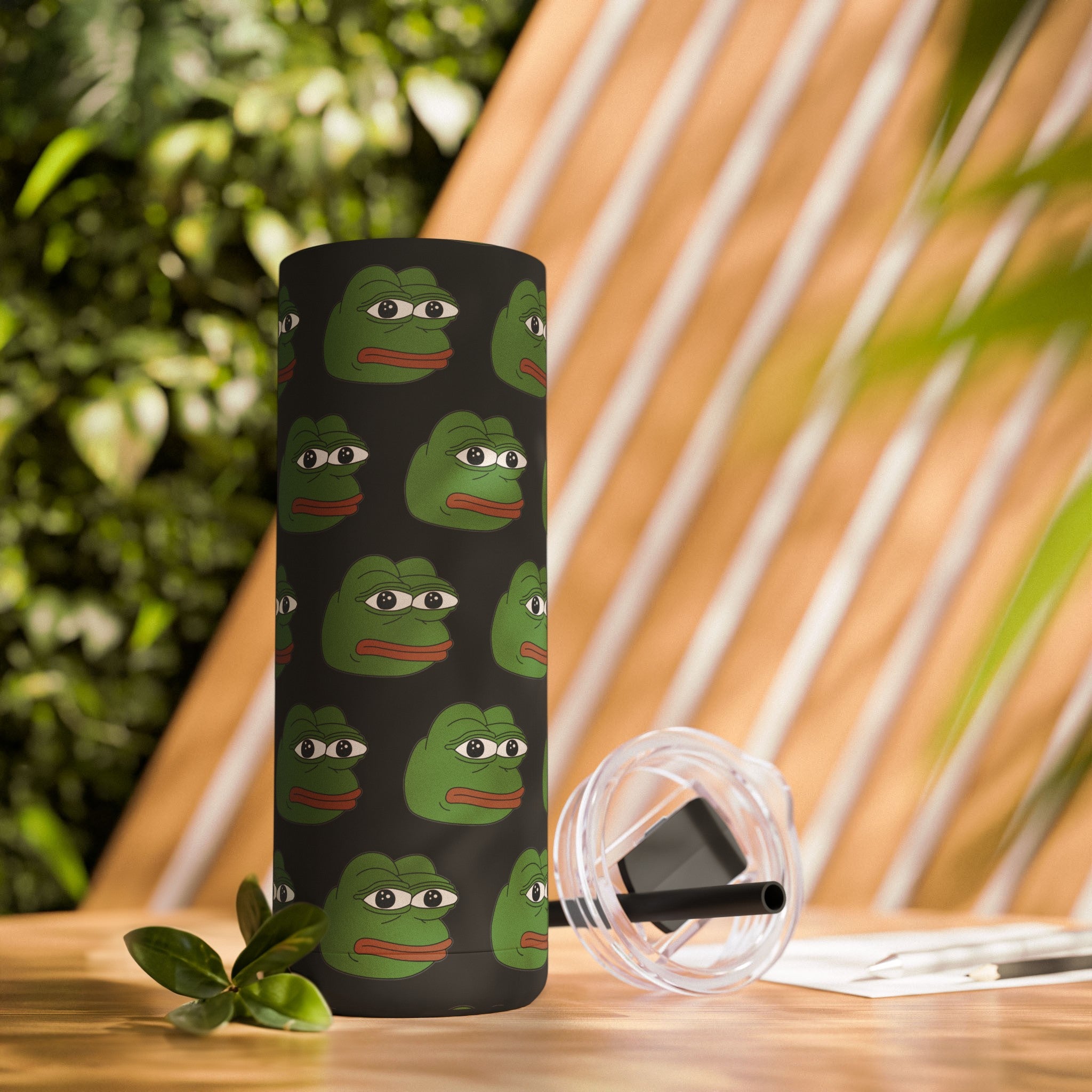 PEPE frog Tumbler 20oz