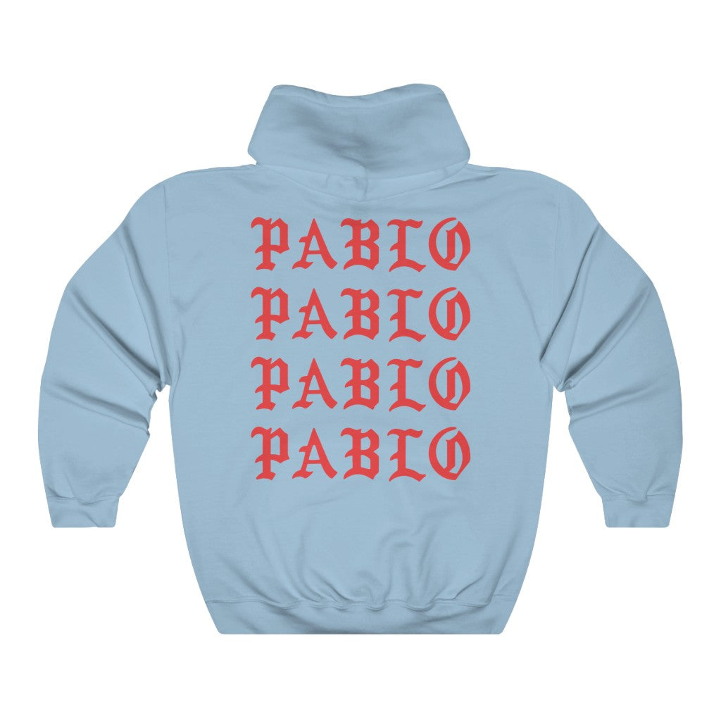 I feel like store pablo blue hoodie