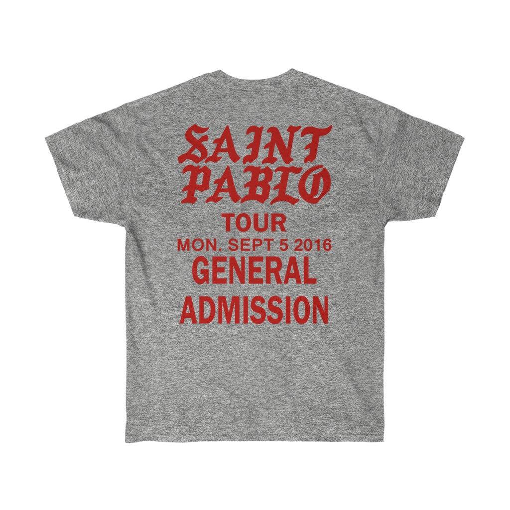 Saint Pablo Tour Kanye West Unisex Concert T-Shirt