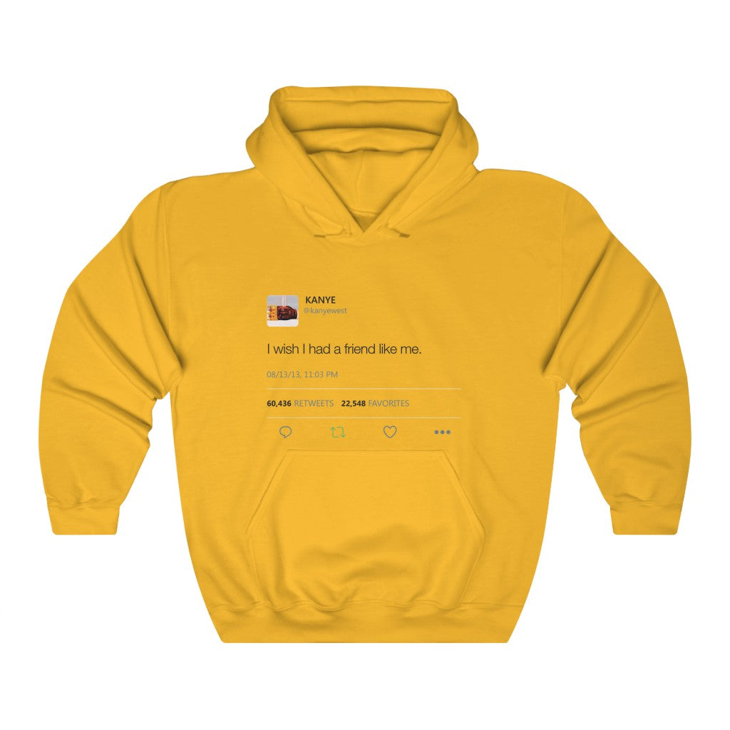 Wish i had a 2025 friend like me hoodie