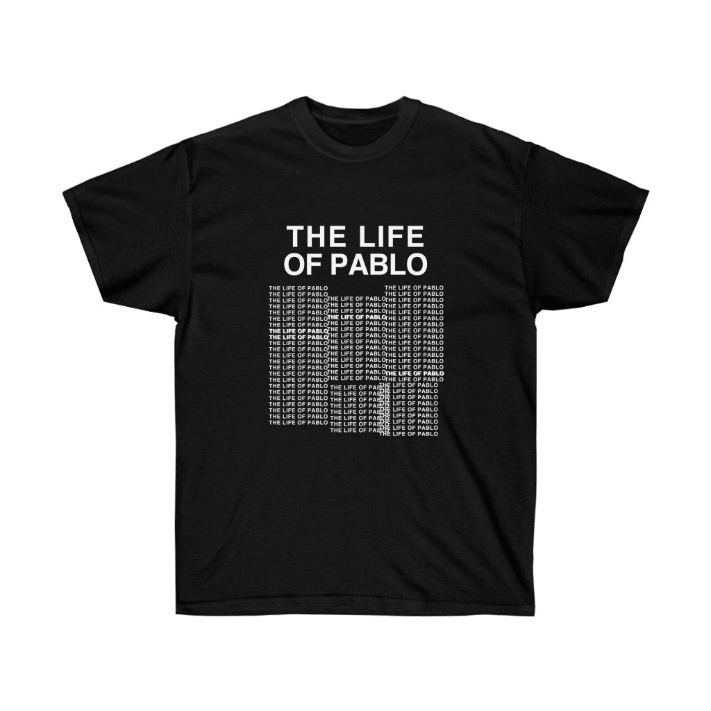 The Life of Pablo Kanye West album cover t shirt