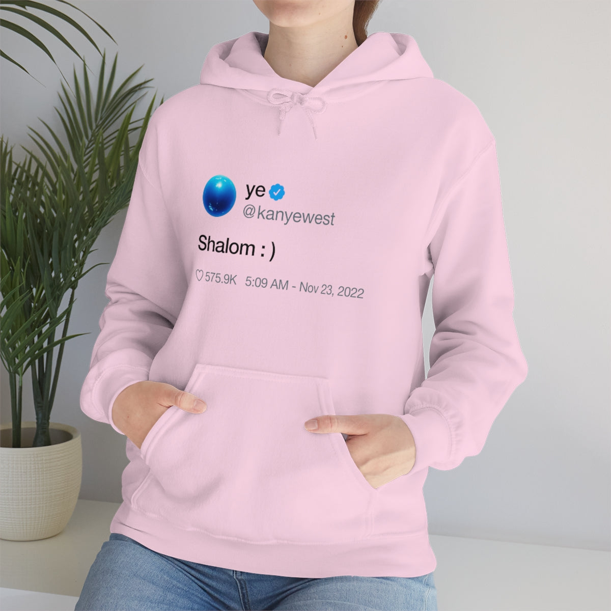 Kanye west best sale pink hoodie