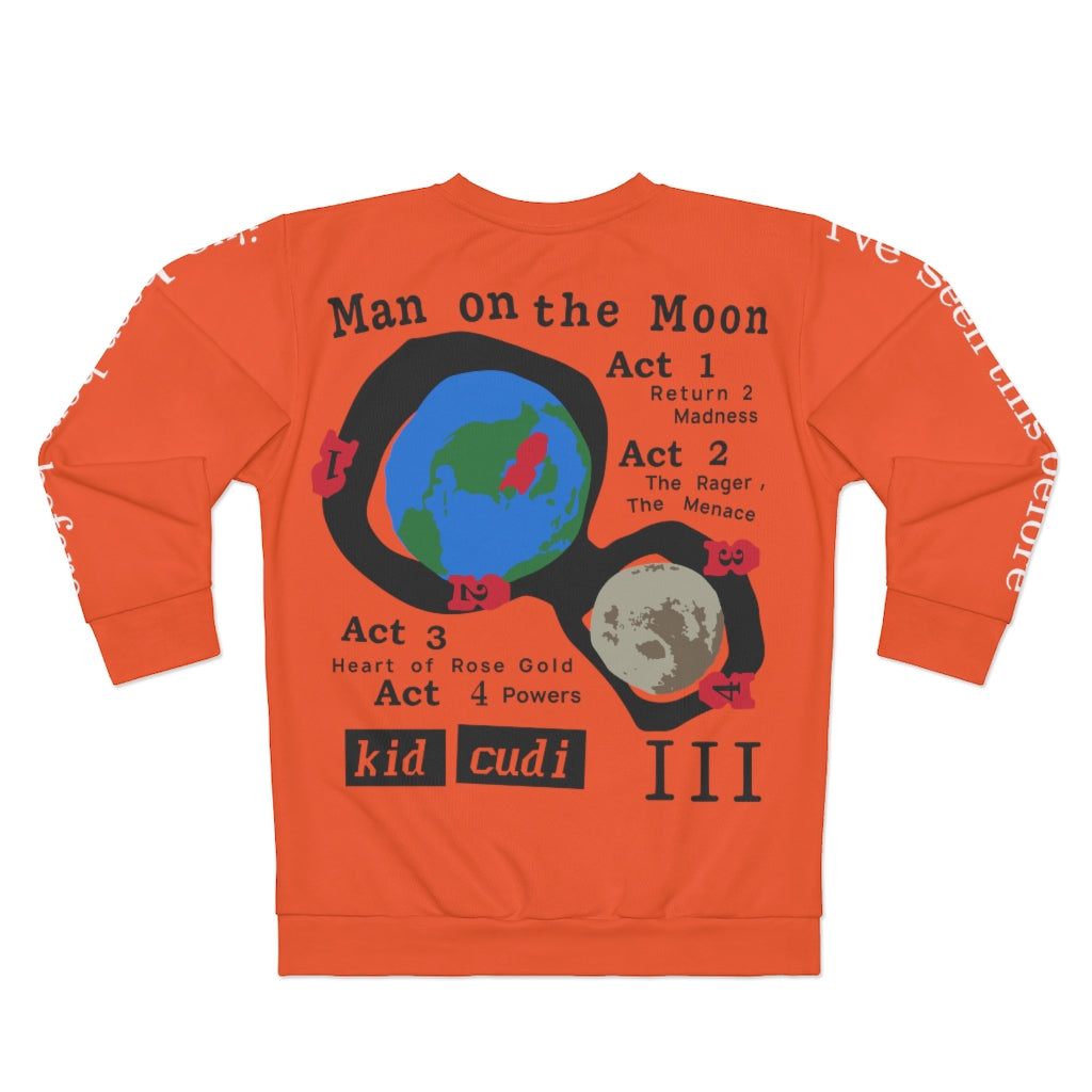 Man on 2025 the moon sweatshirt