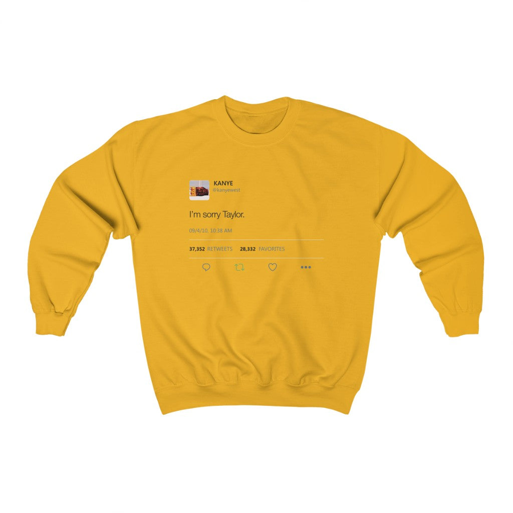 Kanye west tweet discount sweatshirt