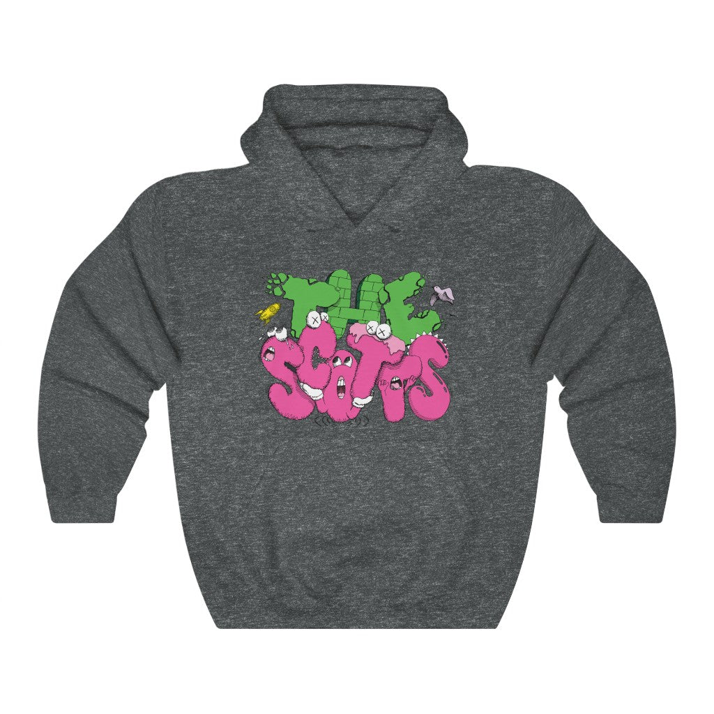 The Scotts Graffiti Kid Cudi Hoodie Merch Inspired Unisex Hooded Sweat