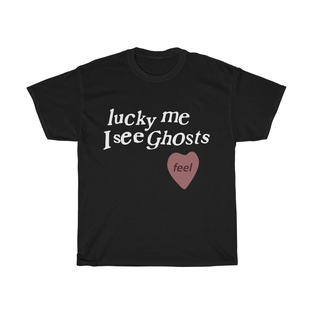 Kids See Ghosts T shirt Lucky Me I See Ghosts Kanye West Kid Cudi