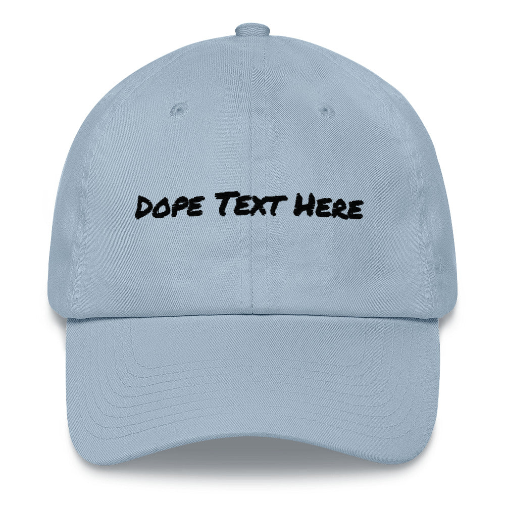 Dad store cap custom